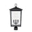 Millennium Lighting Fetterton 3 Light Outdoor Post Lantern, Black - 2983-PBK