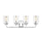 Millennium Lighting 4 Light Vanity, Chrome/Clear - 40024-CH