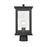 Millennium Bowton 1 Light 12.875" Outdoor Post Lantern, Black - 4131-PBK