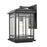 Millennium Armington 1 Light Outdoor Hanging Lantern, Black/Clear