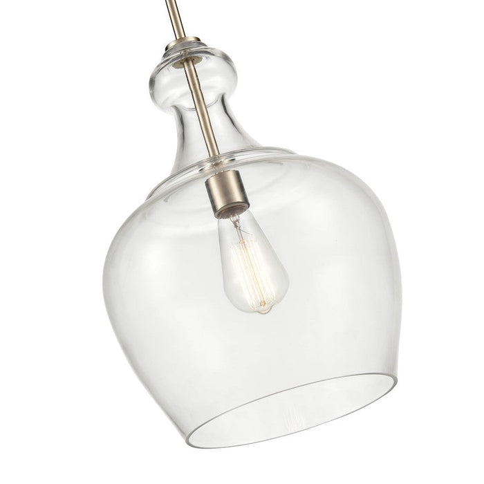 Millennium Lighting Corra 1 Light Pendant, Modern Gold/Clear - 4211-MG