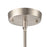 Millennium Coley 1 Light 45.125" Pendant, Frosted