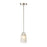 Millennium Coley 1 Light 45.125" Pendant, Frosted