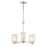 Millennium Coley Chandelier, Frosted