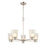 Millennium Coley Chandelier, Frosted