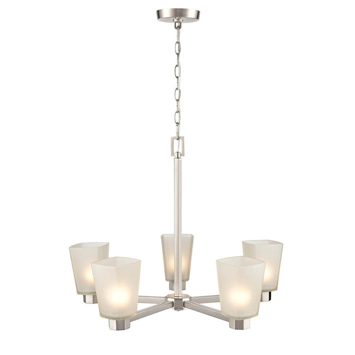 Millennium Coley Chandelier, Frosted