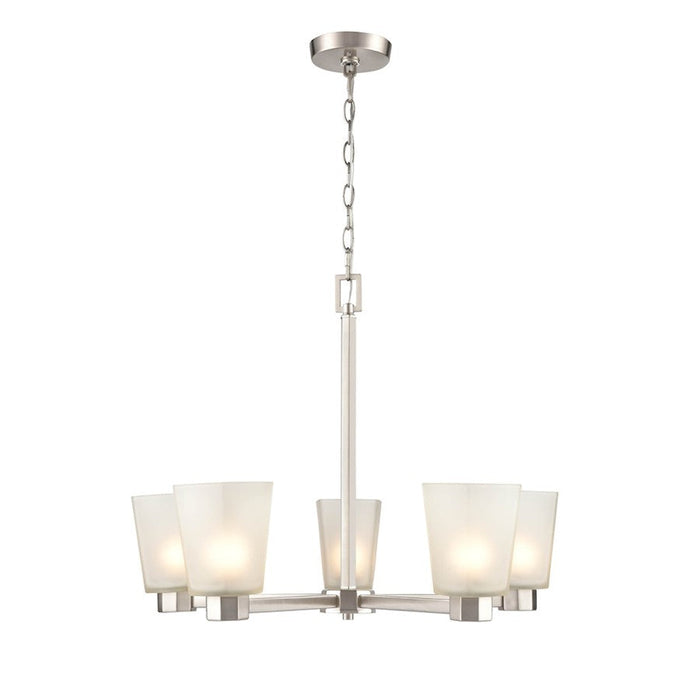 Millennium Coley Chandelier, Frosted