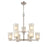 Millennium Coley Chandelier, Frosted