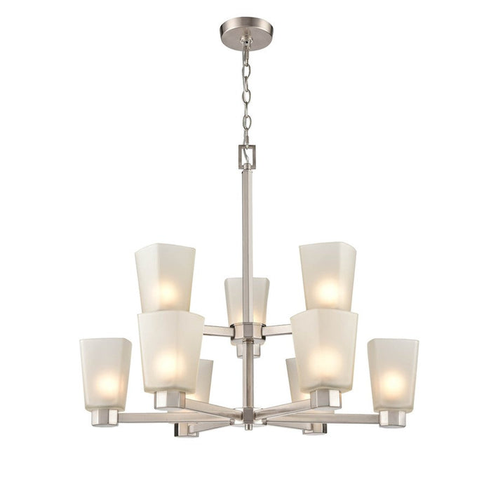 Millennium Coley Chandelier, Frosted