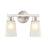 Millennium Coley 2 Light 10.125" Vanity, Frosted White