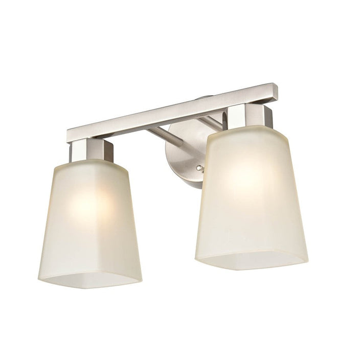 Millennium Coley 2 Light 10.125" Vanity, Frosted White