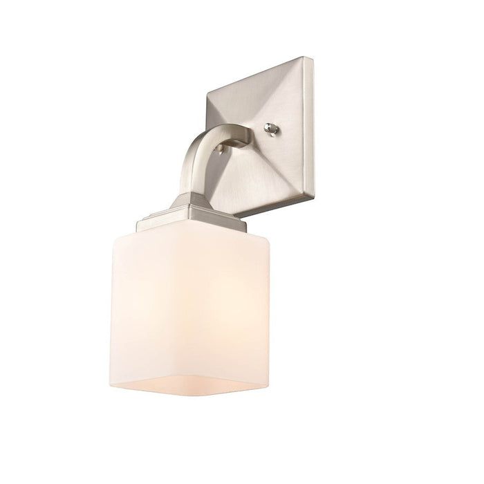 Millennium Lighting Eddison 1 Light Wall Sconce, Frosted Opal