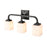 Millennium Lighting Eddison 3 Light Vanity, Frosted Opal