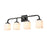 Millennium Lighting Eddison 4 Light Vanity, Frosted Opal