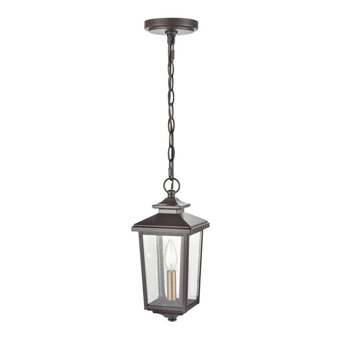 Millennium Eldrick Outdoor Hanging Lantern, Clear