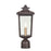 Millennium Eldrick 1 Light 14.375" Outdoor Post Lantern, Clear