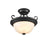 Millennium Lighting 13" 2 Light Semi-Flush