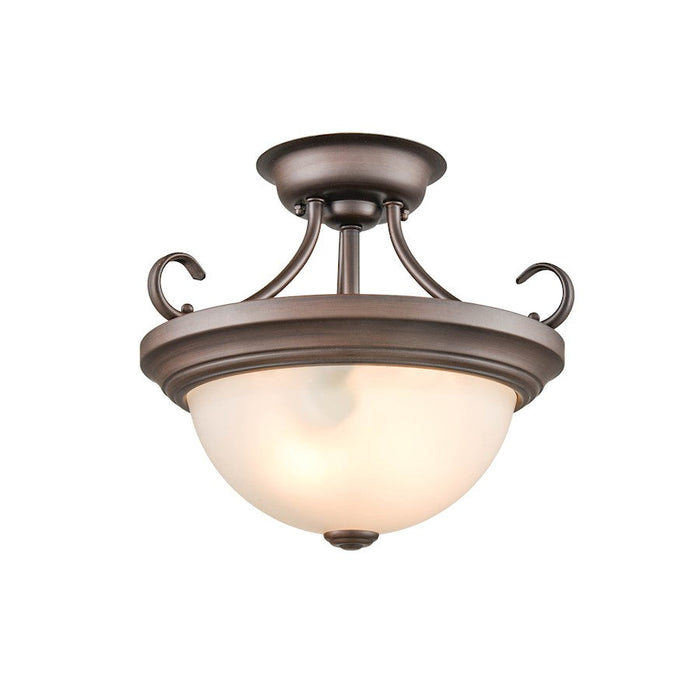 Millennium Lighting 13" 2 Light Semi-Flush