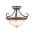 Millennium Lighting 13" 2 Light Semi-Flush