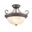 Millennium Lighting 2 Light Semi-Flush