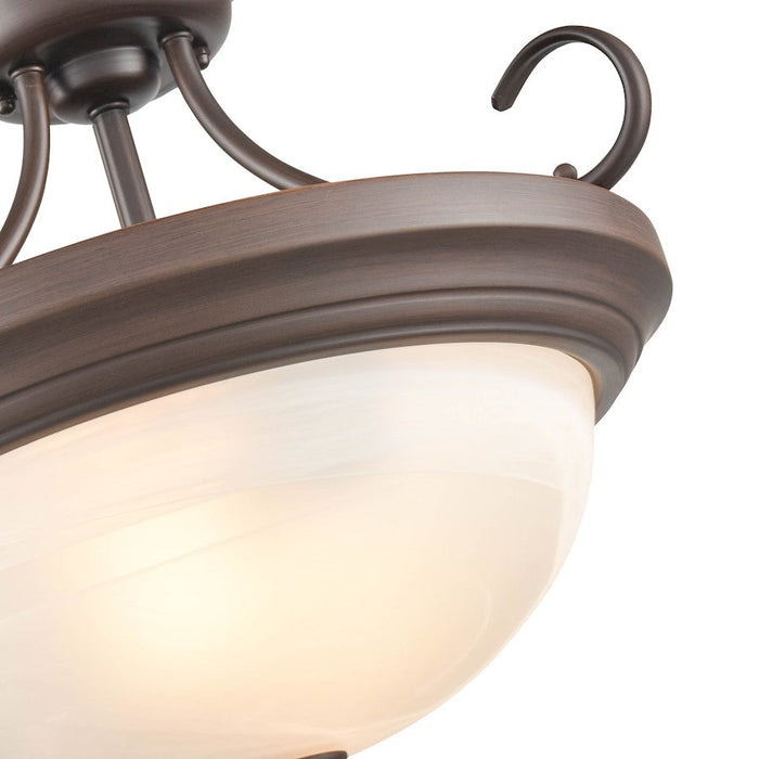 Millennium Lighting 2 Light Semi-Flush