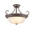 Millennium Lighting 3 Light Semi-Flush