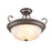 Millennium Lighting 3 Light Semi-Flush