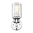 Millennium Lighting 1 Light 10" Wall Sconce, Chrome/Clear - 50021-CH