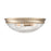 Millennium Lighting Flush Mount, Modern Gold/Clear