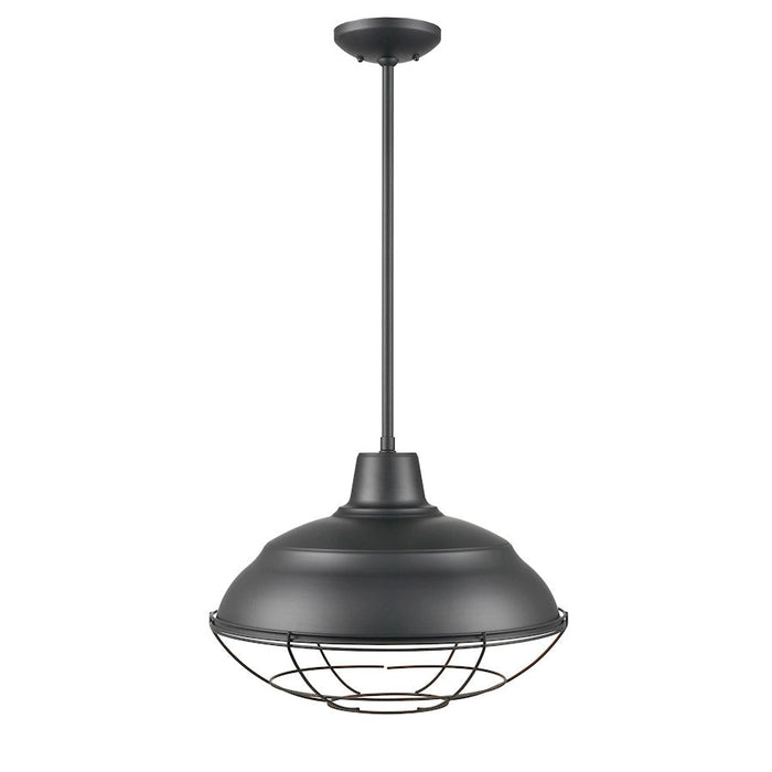 Millennium Lighting 1 Light Mini-Pendant, Matte Black