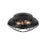 Millennium Lighting 2 Light Outdoor Flush Mount, Matte Black