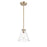 Millennium Lighting 1 Light Pendant, Modern Gold - 8131-MG