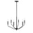 Millennium 6 Light 18.75" Light Chandelier, Matte Black - 8166-MB