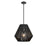 Millennium Lighting Elise 1 Light Pendant Light, Matte Black