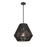 Millennium Lighting Elise 1 Light Pendant Light, Matte Black