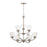 Millennium Josleen 9 Light 30" Chandelier, Satin Nickel/Clear - 9109-SN