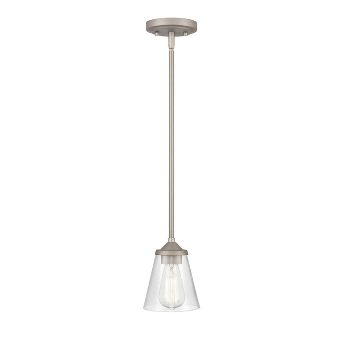 Millennium Josleen 1 Light 6.75" Pendant, Clear