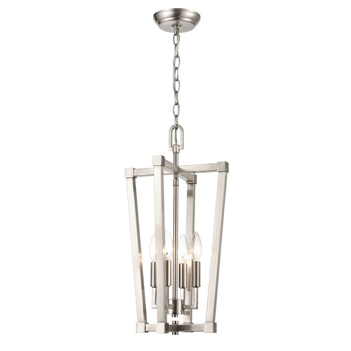 Millennium 4 Light 21.25" Pendant Light, Brushed Nickel - 9124-BN