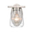 Millennium Lighting 9361 1 Light Wall Sconce, Brushed Nickel/Clear