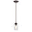 Millennium Lighting Moven 1 Light 5" Mini-Pendant, Bronze/Seeded - 9601-RBZ