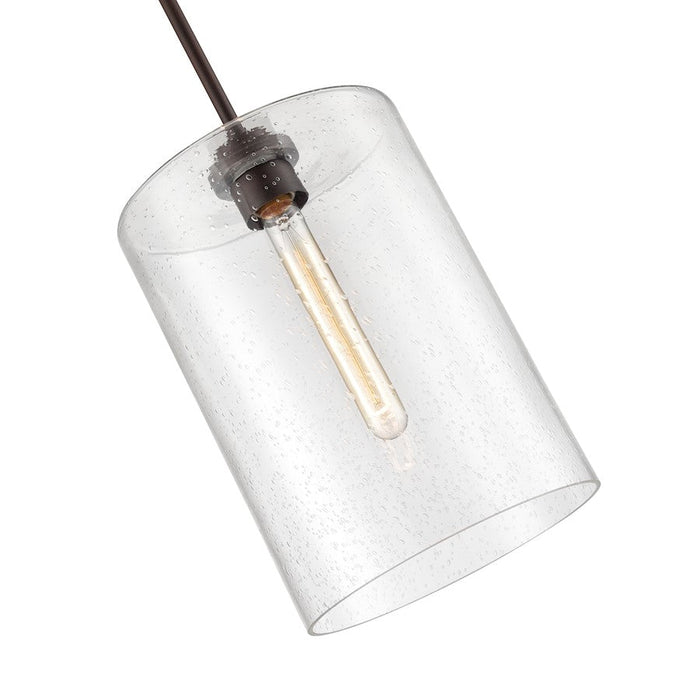 Millennium Lighting Moven 1 Light Mini-Pendant, Bronze/Seeded