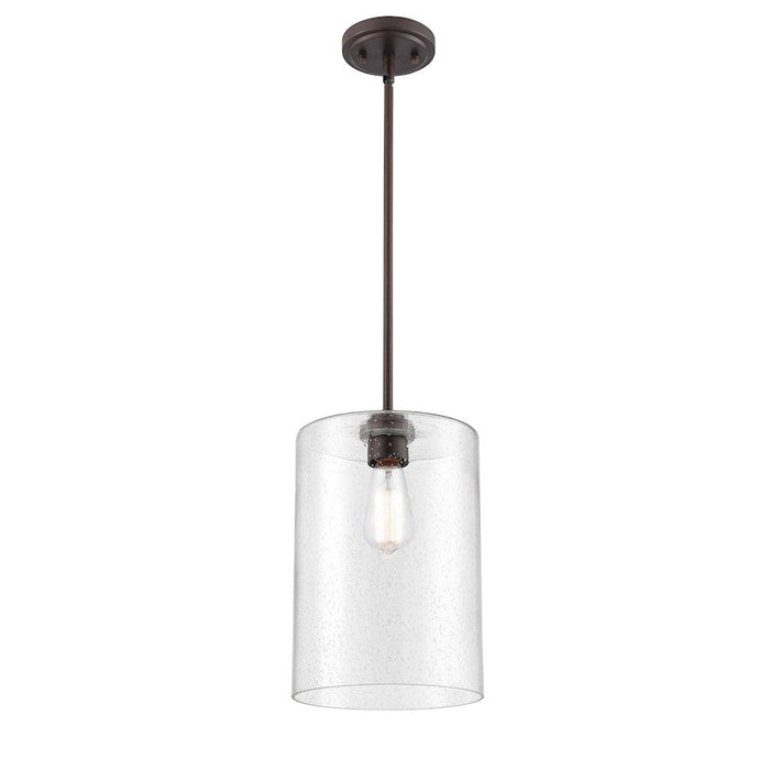 Millennium Lighting Moven 1 Light Mini-Pendant, Bronze/Seeded