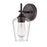 Millennium Lighting Ashford 1 Light Wall Sconce, Rubbed Bronze/Clear - 9701-RBZ