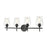 Millennium Ashford 6 Light Flushmount Ceiling Light, Matte Black - 9704-MB