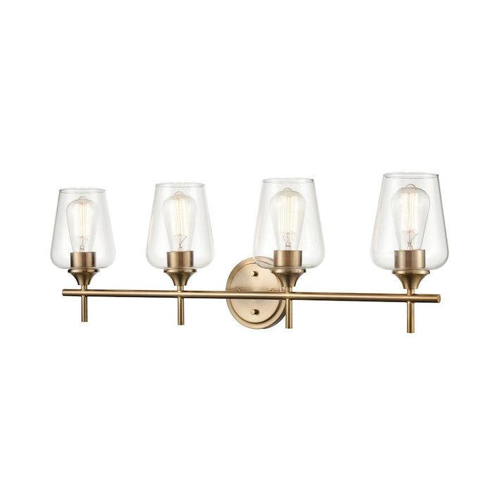 Millennium Ashford 5 Light Flushmount Ceiling Light, Modern Gold - 9704-MG