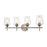 Millennium Ashford 7 Light 13.25" Semi-Flush Mount, Satin Nickel - 9704-SN