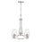 Millennium Lighting Ashford Chandelier, Brushed Nickel/Clear