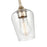 Millennium Lighting Ashford 1 Light Mini-Pendant, Modern Gold/Clear