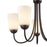 Millennium Lighting Ivey Lake Chandelier, Bronze/Etched White