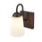 Millennium Lighting Ivey Lake 1 Light Wall Sconce, Bronze/Etched - 9811-RBZ